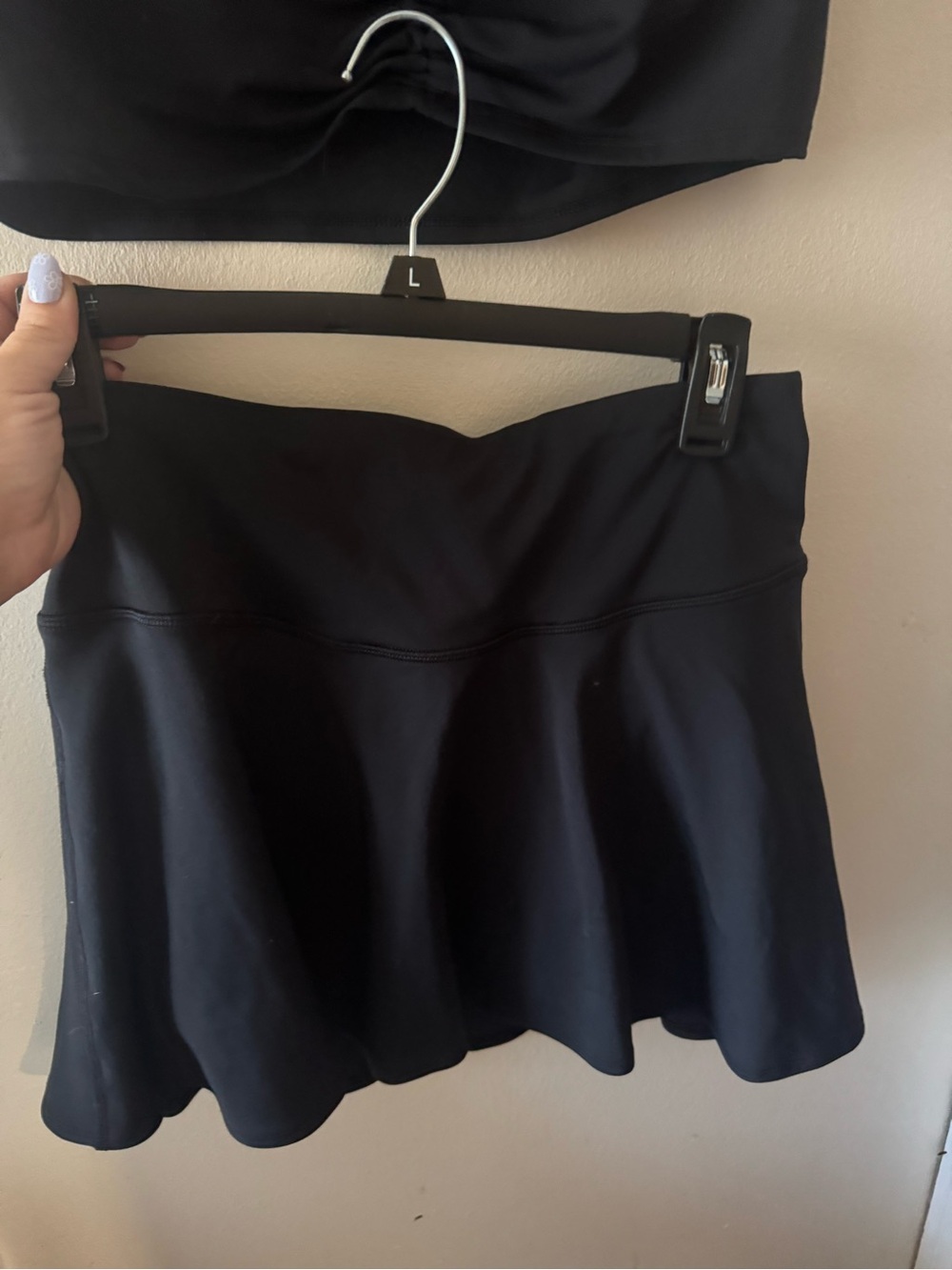 Black Women’s Skort and tank set - Picture 4 of 5